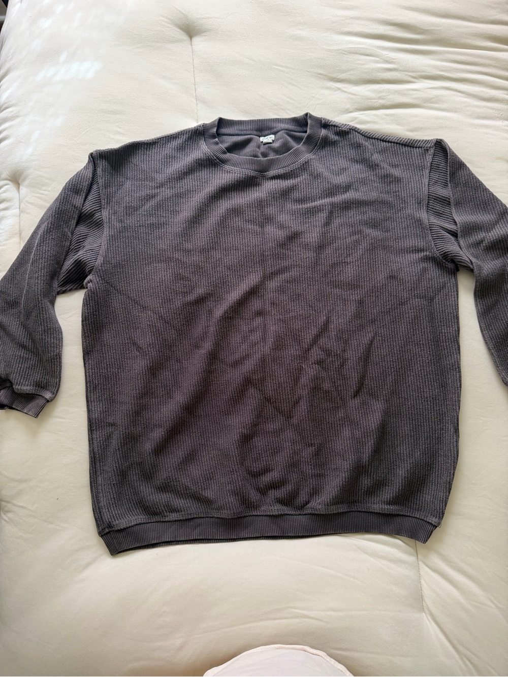 aerie Men's Crewneck Sweater - Charcoal